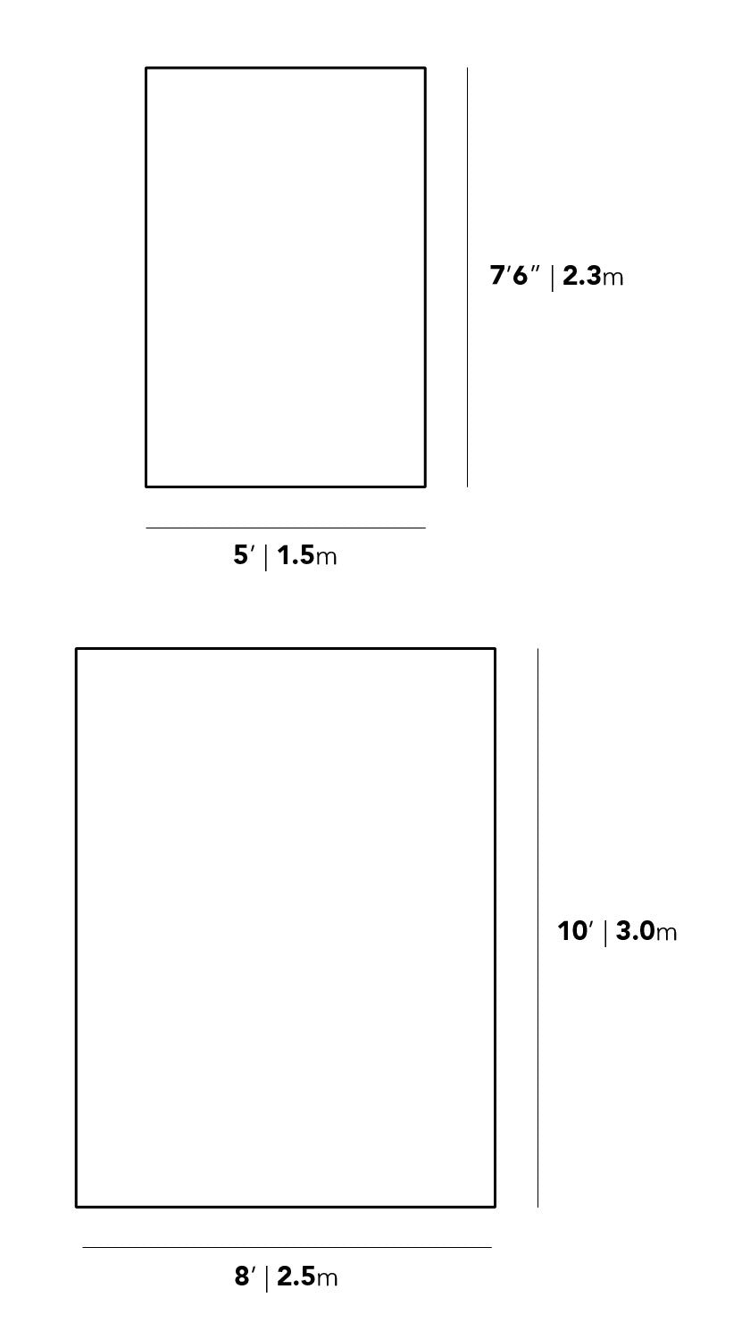 Luso Rug - Foggia, 5' x 7'6" | 1.5 x 2.3m